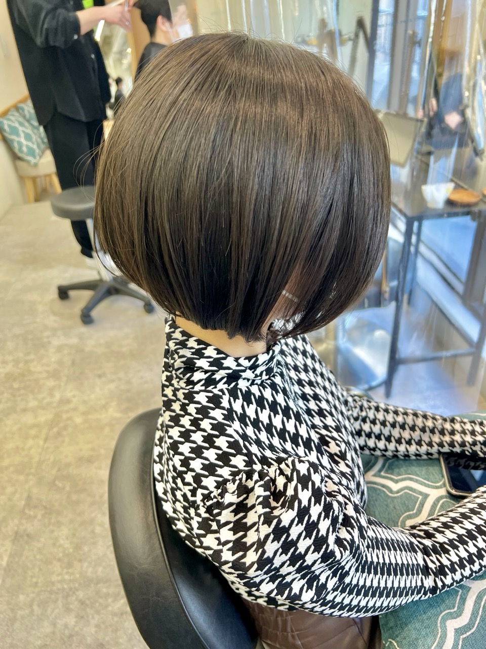 ショートヘアのスタイル写真
