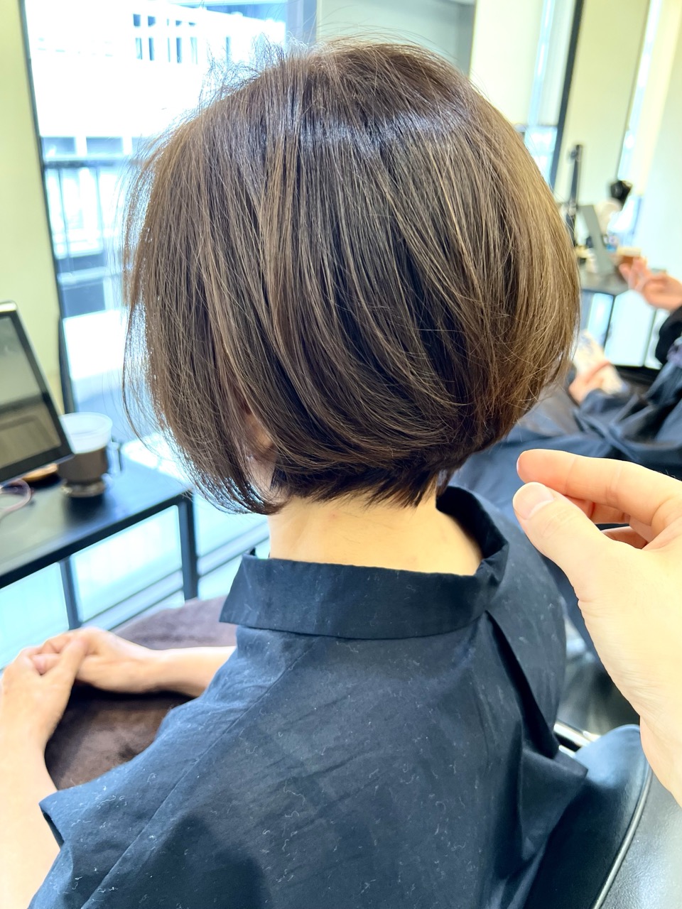 赤みのあるカラーのスタイル