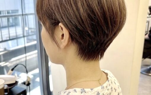 ぺたんこ髪が気になる方へ｜銀座の丸みショート